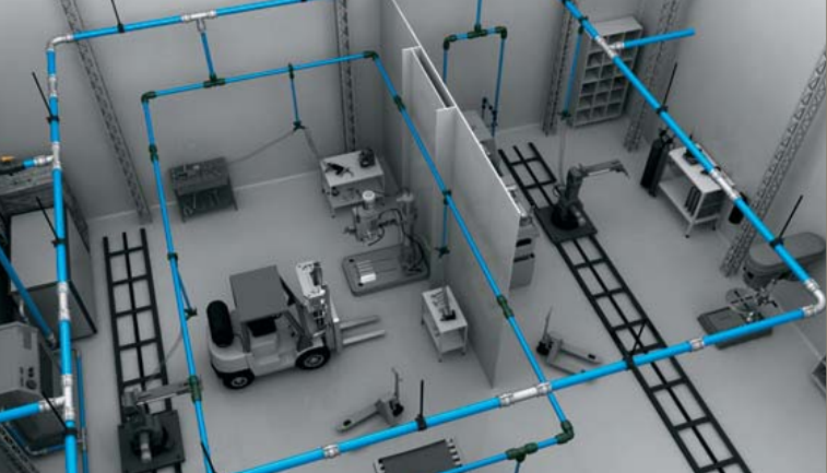 redes de aire comprimido